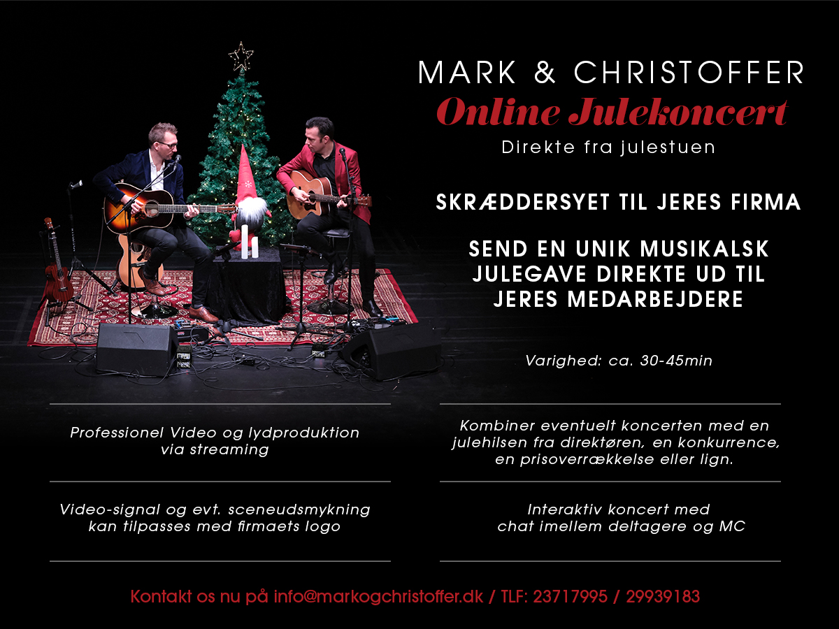 Online Julekoncert / Juleafslutning